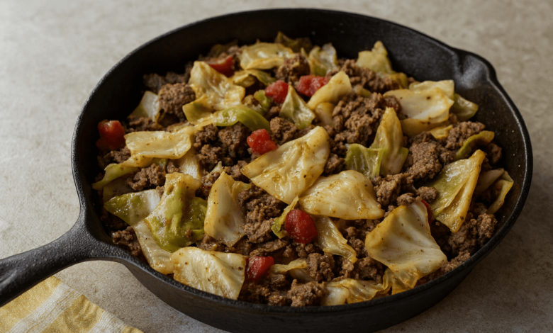 Unstuffed Cabbage Roll