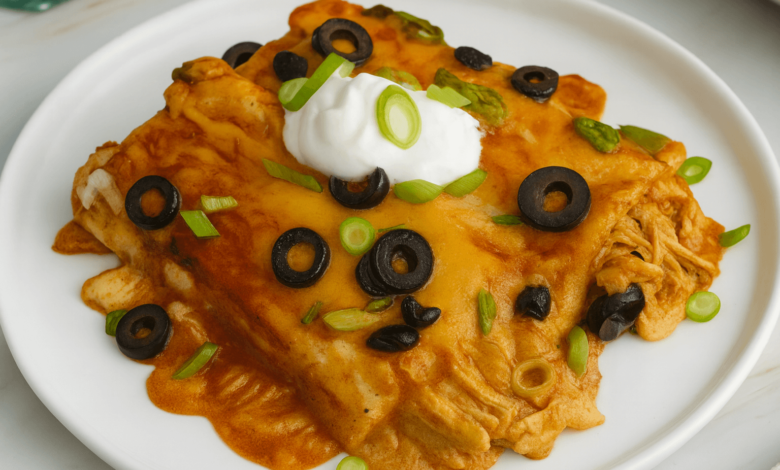Angela's Awesome Chicken Enchiladas