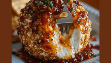 Sweet and Spicy Pepper Jelly Cheeseball