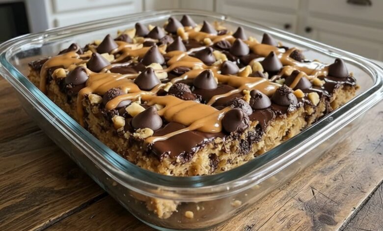 Peanut Butter Cup Dump Cake