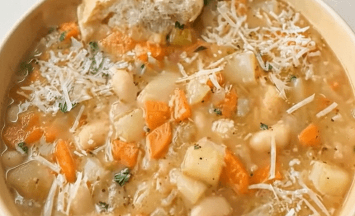 Slow Cooker White Bean Soup