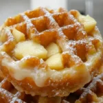Apple Fritter Waffle Donuts