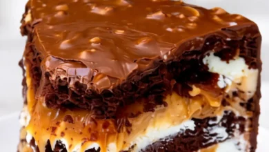 Snickers Cake Recipe