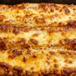 Crispy Cheesy Baked Hot Dogs