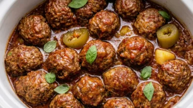 Crockpot Mississippi Meatballs Recipe