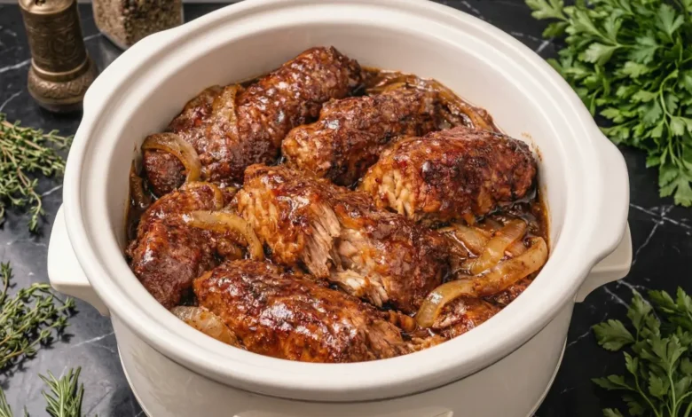 Slow Cooker Poor Man’s Ribs
