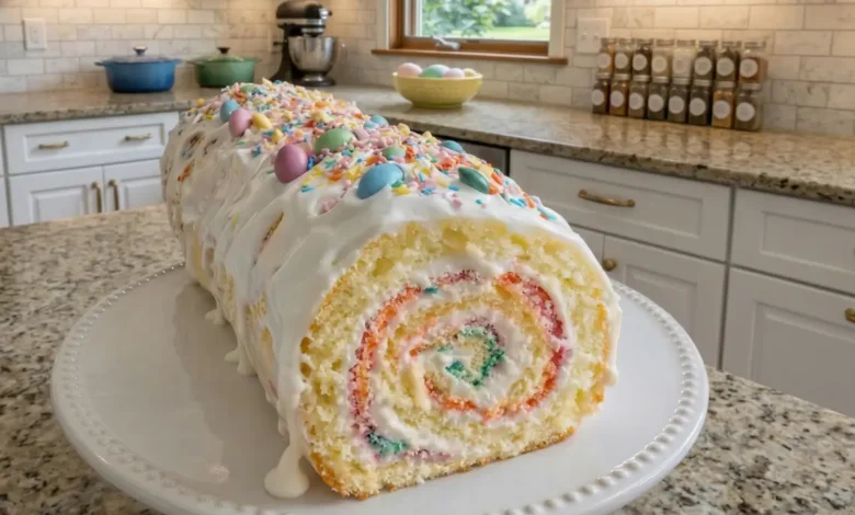 Easter Cake Roll