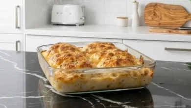 Chicken Bubble Biscuit Bake Casserole