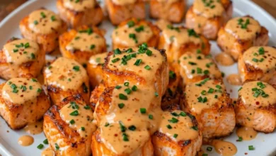 Crispy Bang Bang Salmon Bites Recipe