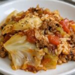 Crockpot Cabbage Roll Casserole