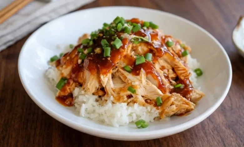 Sweet Baby Ray’s Crockpot Chicken Easy Slow Cooker