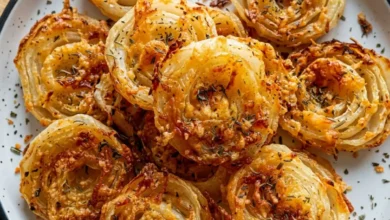 Cheesy Onion Crisps Recipe