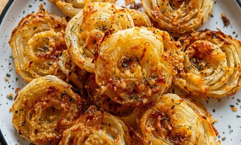 Cheesy Onion Crisps Recipe