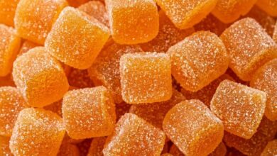 Homemade Orange Candy