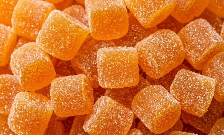 Homemade Orange Candy