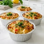 Crab Imperial with Old Bay Breadcrumb Gratin