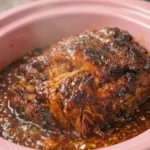 slow cooker BBQ pulled beef