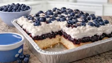 Blueberry Cloud Cake Recipe