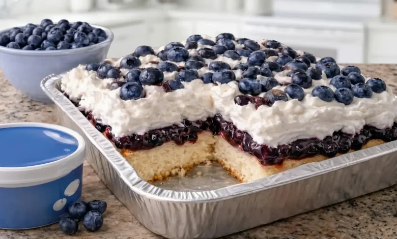Blueberry Cloud Cake Recipe