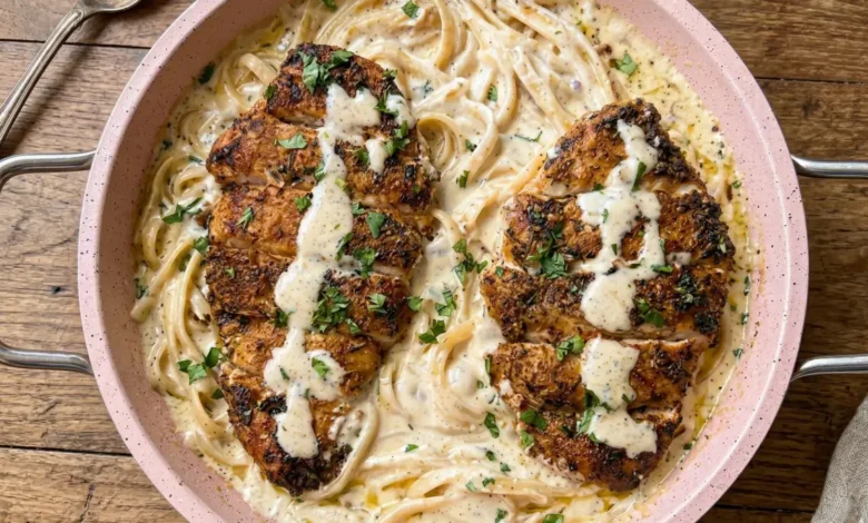 Olive Garden Alfredo Fettuccine