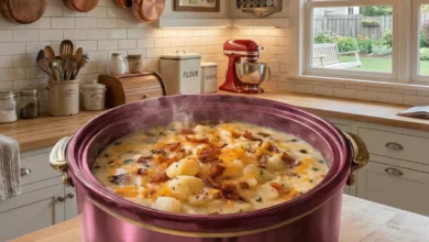 Crock Pot Crack Potato Soup