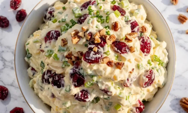 Old-Fashioned Creamy Church Fruit Salad
