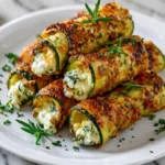 Stuffed Zucchini Rolls