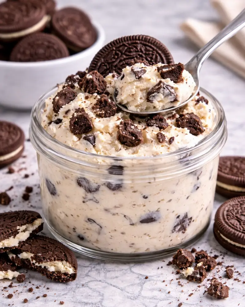 ninja creami cookies and cream ice cream recipe with oreo