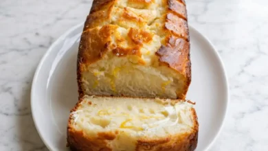Lemon Cream Cheese Loaf
