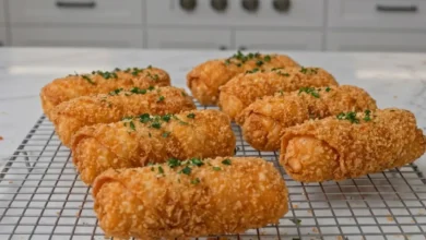 shrimp and cheese spring rolls recipe