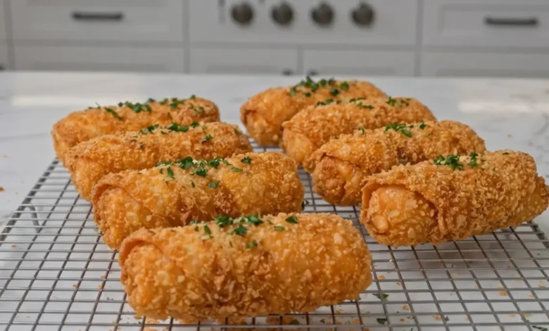 shrimp and cheese spring rolls recipe