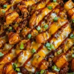Loaded Ground Beef and Potatoes Skillet