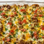 Cheesy Baked Burrito Casserole Easy Family Dinner