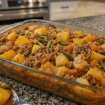 Hobo Ground Beef Casserole Easy Family Dinne