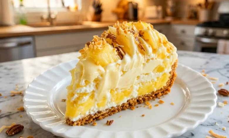 No Bake Pineapple Dream Dessert