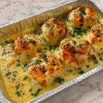 Creamy Garlic Butter Baked Shrimp