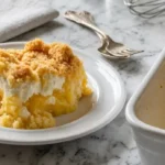Lemon Cream Cheese Dump Cake