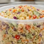 Creamy Coleslaw Pasta Salad