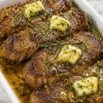 Juicy Garlic Butter Steak