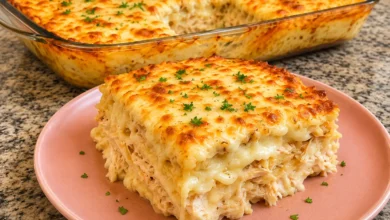 Chicken Alfredo Lasagna