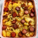 Smoked Sausage and Potato Bake