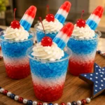 4th of July Bomb Pop Punch Cups