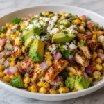 Mexican Street Corn Chicken Skillet