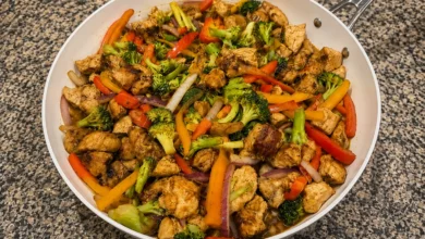 Sizzling Chicken & Veggie Stir Fry