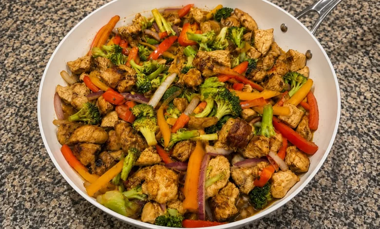 Sizzling Chicken & Veggie Stir Fry