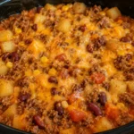 Slow Cooker Cowboy Casserole