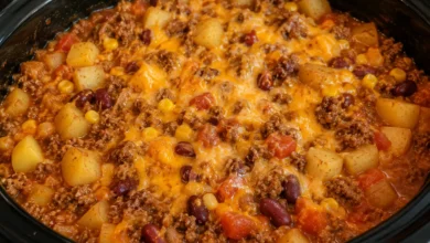 Slow Cooker Cowboy Casserole