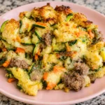 Zucchini Hamburger Casserole