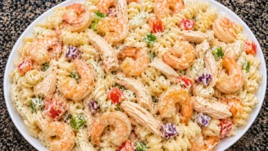 Creamy Seafood Pasta Salad