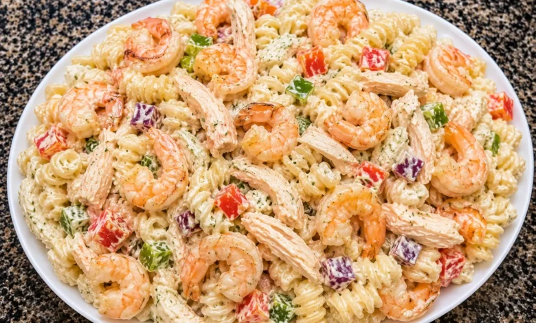 Creamy Seafood Pasta Salad